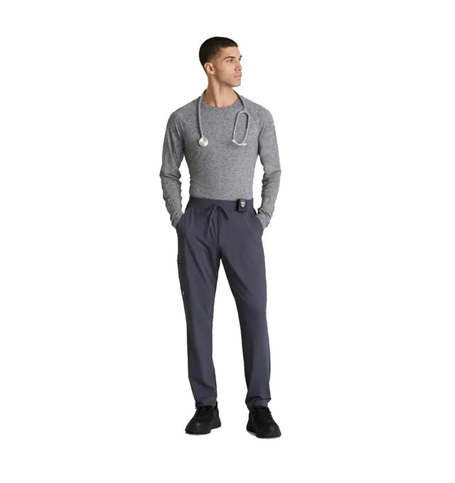 Skechers™ by Barco Slip-ins Rebound 4-Pocket Slim Straight Scrub Pant - Pewter