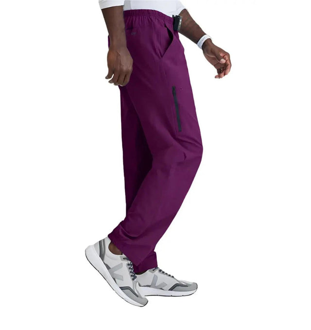 Barco One™ by Barco Amplify 7-Pocket Zip-Fly Scrub Pant-Wine