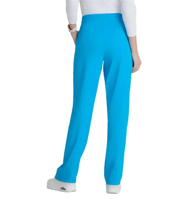 Skechers™ by Barco Slip-ins Reach Shirred Waistband Slim and Straight Pant - Bold Azure