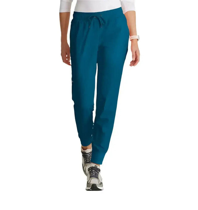 Barco Unify™ by Barco UNION 5-POCKET MID-RISE JOGGER SCRUB PANT-Bahama