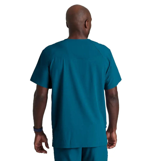 Barco One™ by Barco Amplify 5-Pocket V-Neck Scrub Top-Bahama