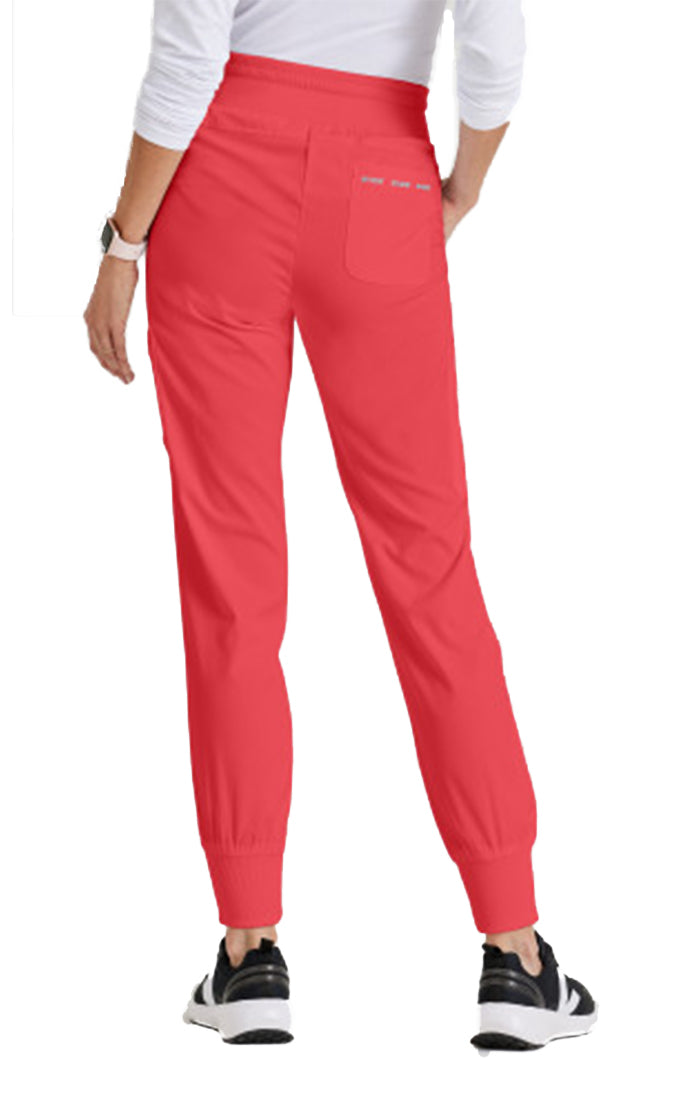 Grey's Anatomy™ Stretch by Barco 7-Pocket Jogger Pant-Coral Love