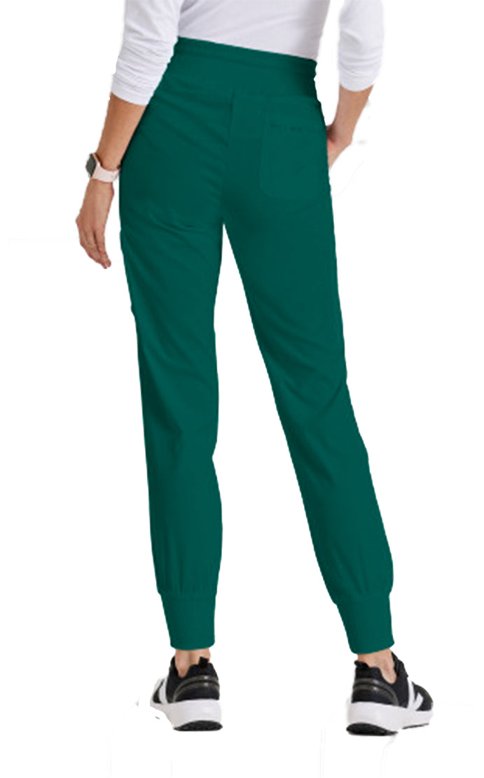 Grey's Anatomy™ Stretch by Barco 7-Pocket Jogger Pant-Hunter Green
