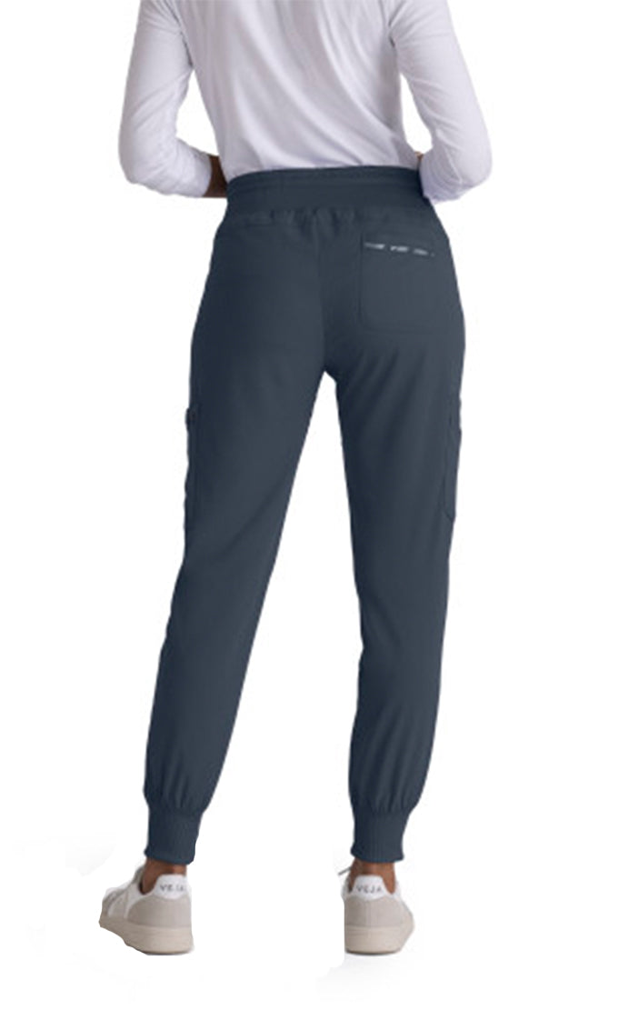 Grey's Anatomy™ Stretch by Barco 7-Pocket Jogger Pant-Steel