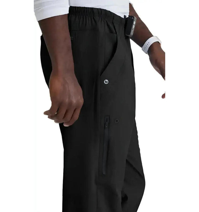 Barco One™ by Barco Amplify 7-Pocket Zip-Fly Scrub Pant-Black