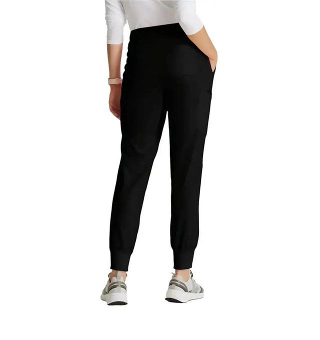 Barco Unify™ by Barco UNION 5-POCKET MID-RISE JOGGER SCRUB PANT-Black