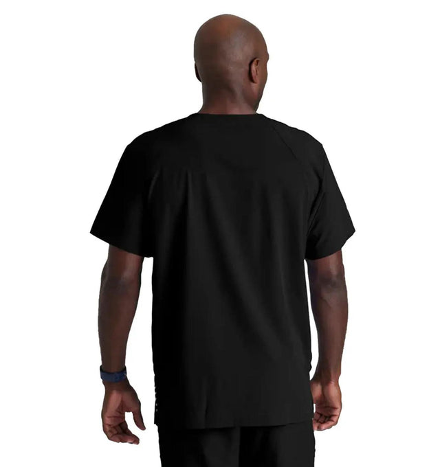 Barco One™ by Barco Amplify 5-Pocket V-Neck Scrub Top-Black
