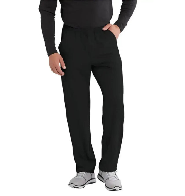 SKECHERS™ by barco Structure 4-Pockets Zip-Fly Scrub Pant-Black