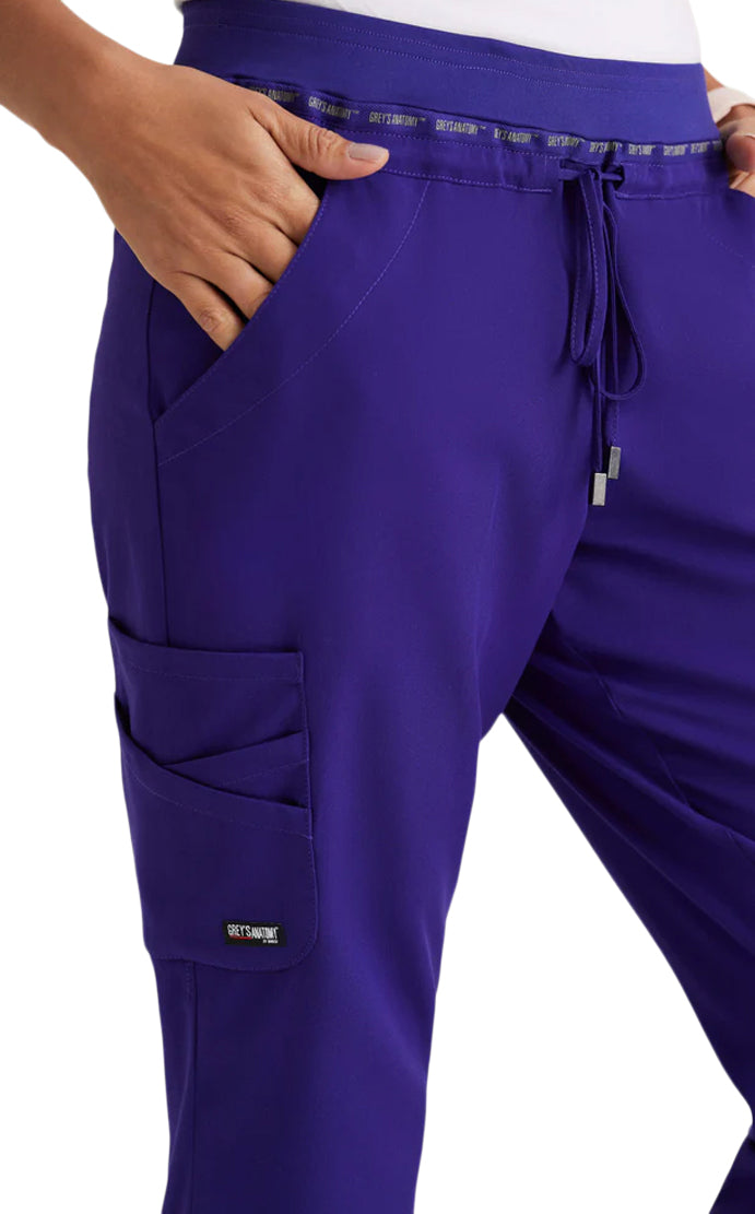 Grey's Anatomy™ Stretch by Barco Serena 7-Pocket Mid-Rise Tappered Leg Scrub Pant-Brilliance