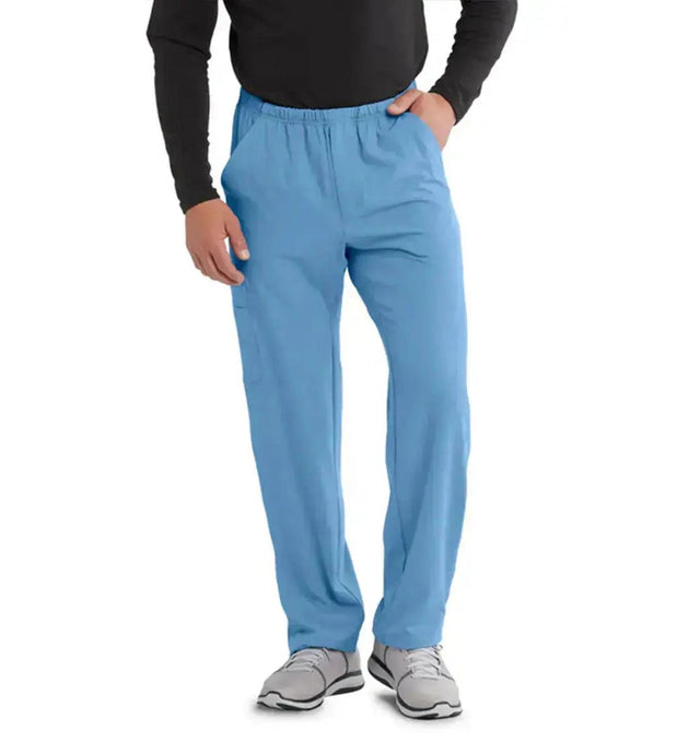 SKECHERS™ by barco Structure 4-Pockets Zip-Fly Scrub Pant-Ciel Blue