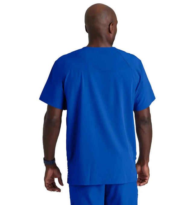 Barco One™ by Barco Amplify 5-Pocket V-Neck Scrub Top-Cobalt