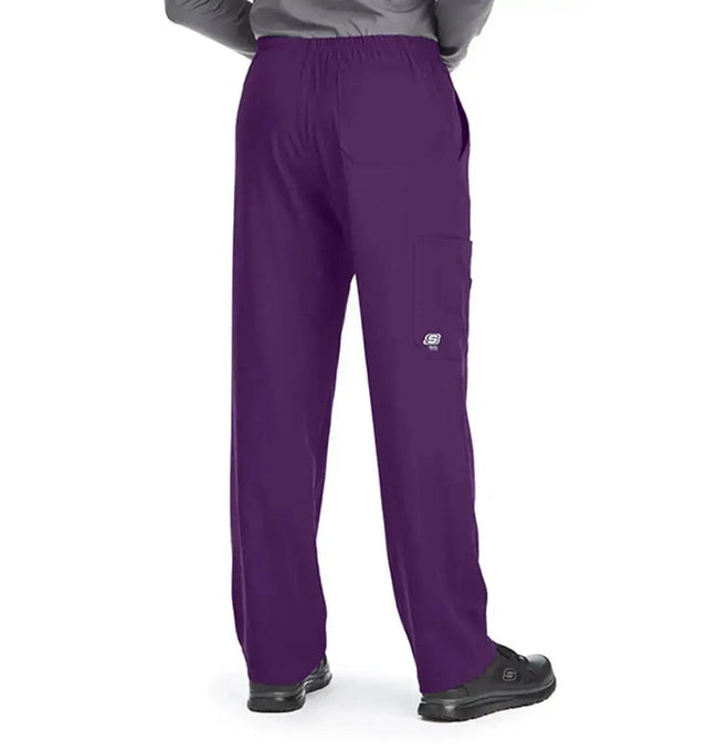 SKECHERS™ by barco Structure 4-Pockets Zip-Fly Scrub - Egg Plant