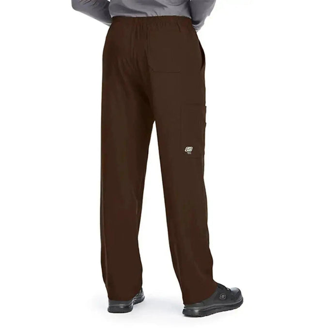 SKECHERS™ by barco Structure 4-Pockets Zip-Fly Scrub - French Roast