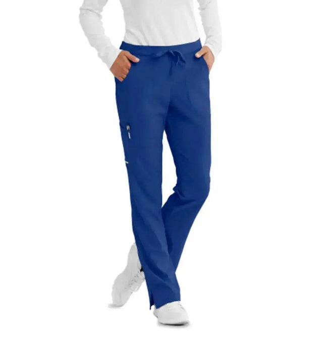 SKECHERS™ by barco Reliance 3-Pocket Mid-Rise Straight Leg Scrub Pant-Galaxy