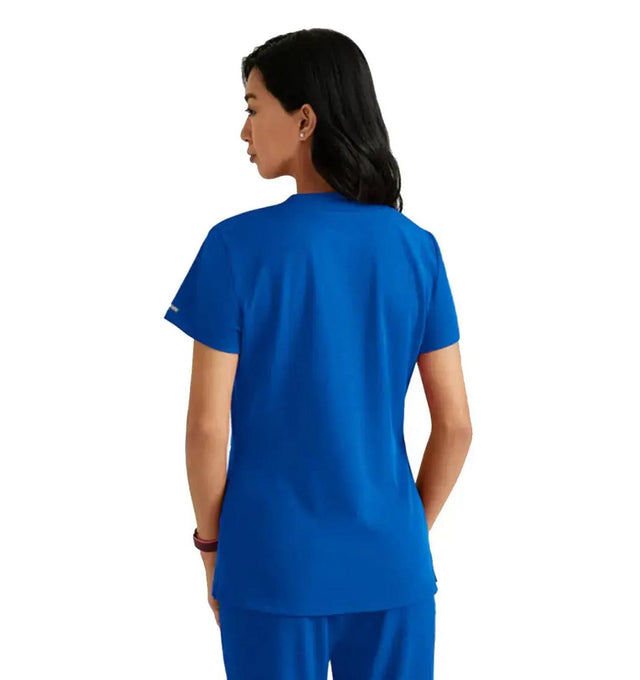 SKECHERS™ by Barco Dignity 1-Pocket Tuck-In Scrub Top-Galaxy
