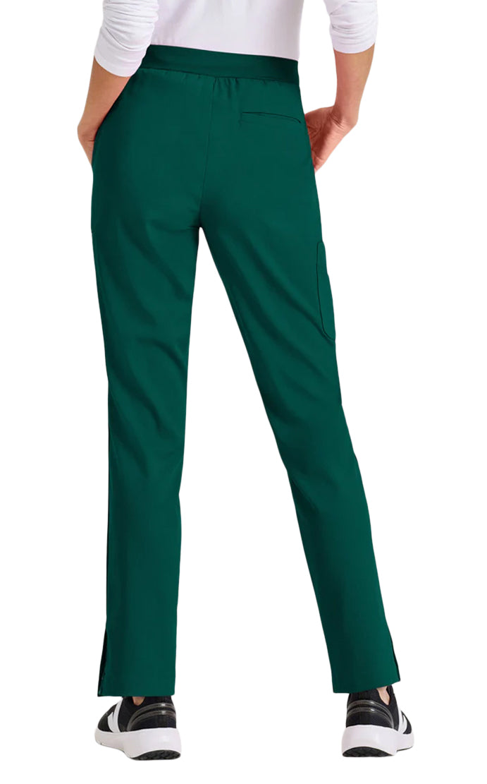 Grey's Anatomy™ Stretch by Barco Serena 7-Pocket Mid-Rise Tappered Leg Scrub Pant-Green