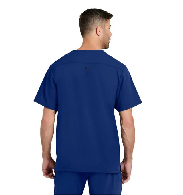 Grey's Anatomy Stretch™ by Barco Murphy 2-Pocket V-Neck Scrub Top-Indigo