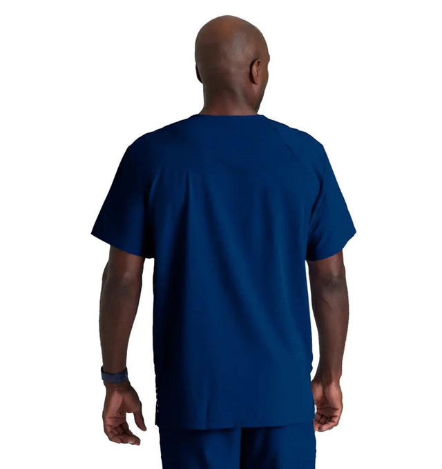 Barco One™ by Barco Amplify 5-Pocket V-Neck Scrub Top-Indigo
