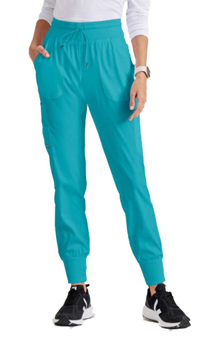 Grey's Anatomy™ Stretch by Barco 7-Pocket Jogger Pant-Teal