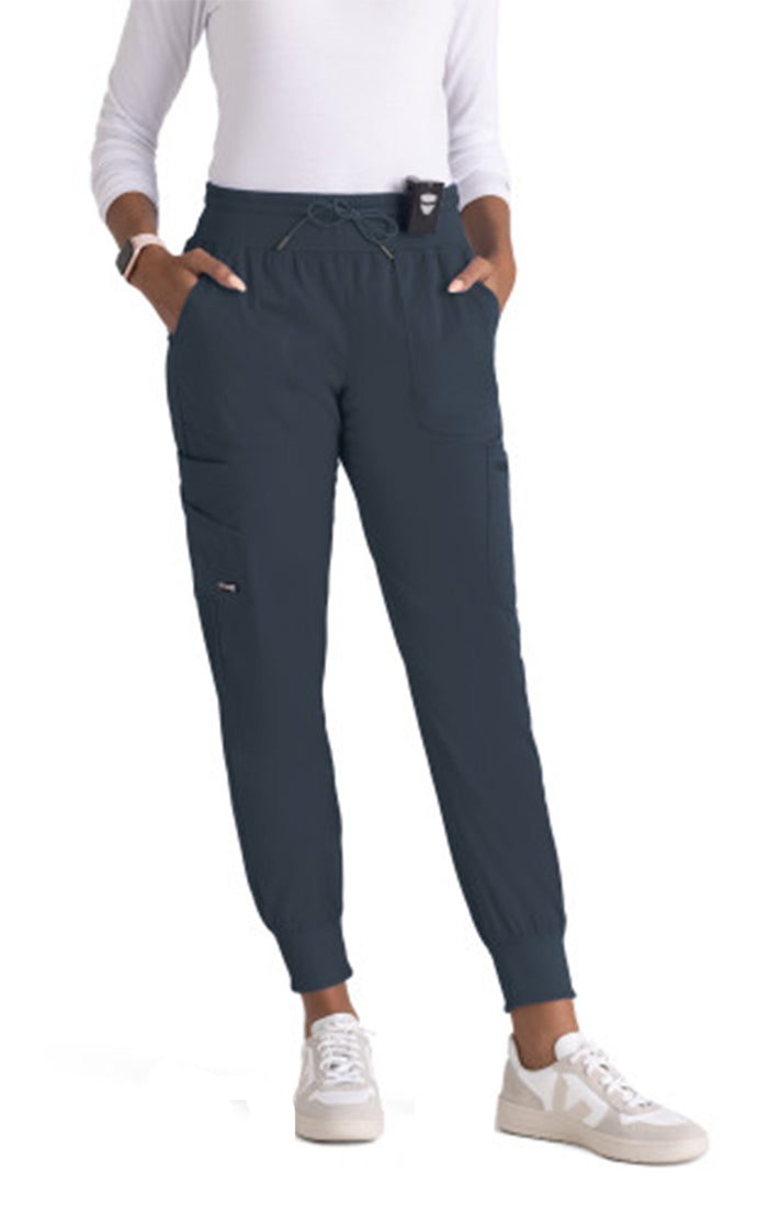 Grey's Anatomy™ Stretch by Barco 7-Pocket Jogger Pant-Steel