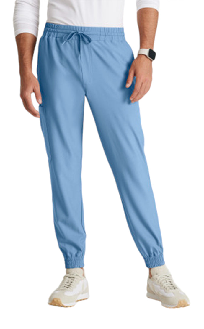 Grey's Anatomy™ Evolve by Barco 5-Pocket Elastic Jogger Pant-Short-CEIL