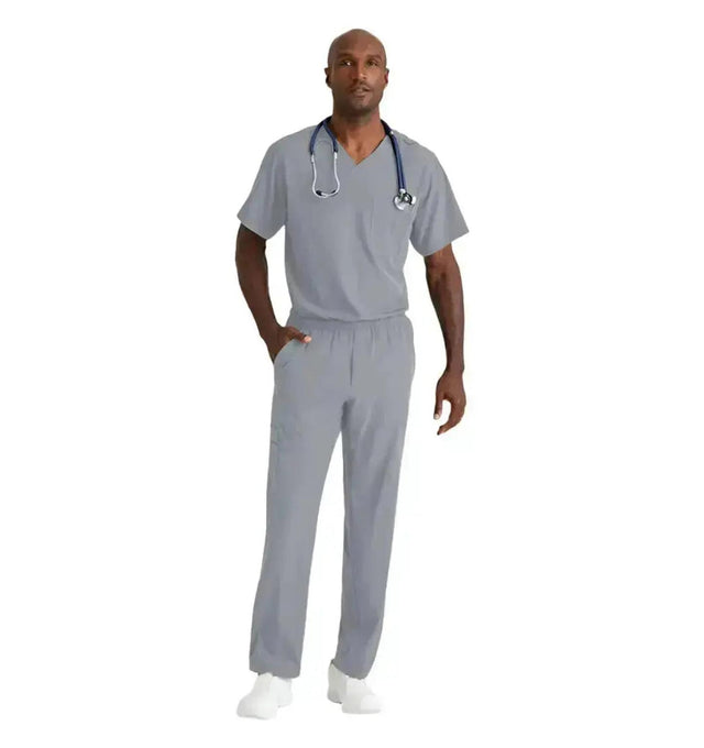 SKECHERS™ by barco Structure 4-Pockets Zip-Fly Scrub Pant-Moonstruck