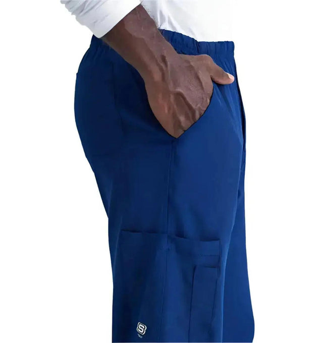 SKECHERS™ by barco Structure 4-Pockets Zip-Fly Scrub -Navy