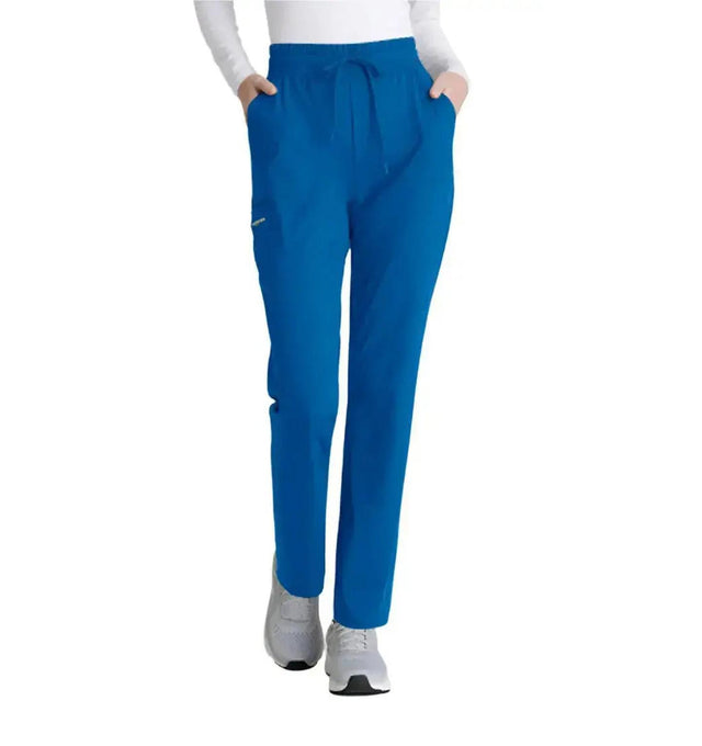 Skechers™ by Barco Slip-ins Reach Shirred Waistband Slim and Straight Pant - New Royal