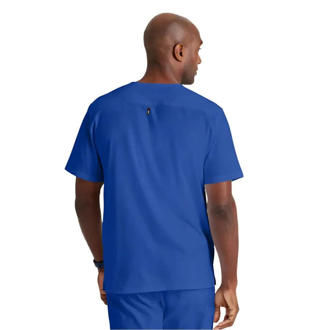Grey's Anatomy Stretch™ by Barco Murphy 2-Pocket V-Neck Scrub Top-Galaxy