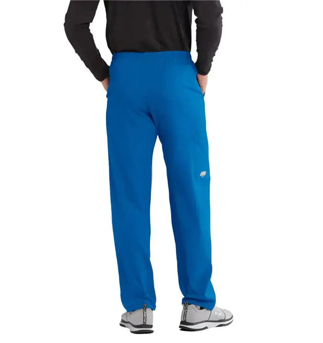 SKECHERS™ by barco Structure 4-Pockets Zip-Fly Scrub Pant-New Royal