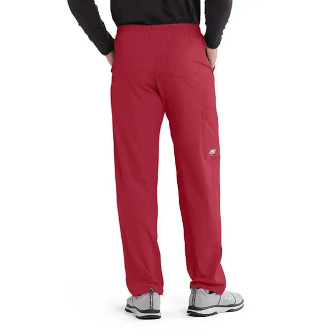 SKECHERS™ by barco Structure 4-Pockets Zip-Fly Scrub - True Red