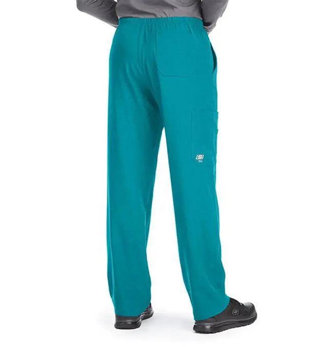 SKECHERS™ by barco Structure 4-Pockets Zip-Fly Scrub - Teal
