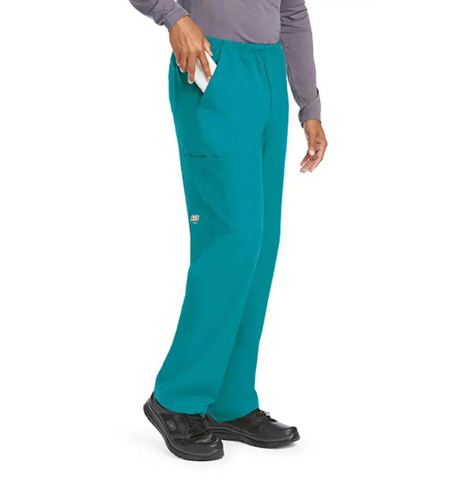 SKECHERS™ by barco Structure 4-Pockets Zip-Fly Scrub - Teal