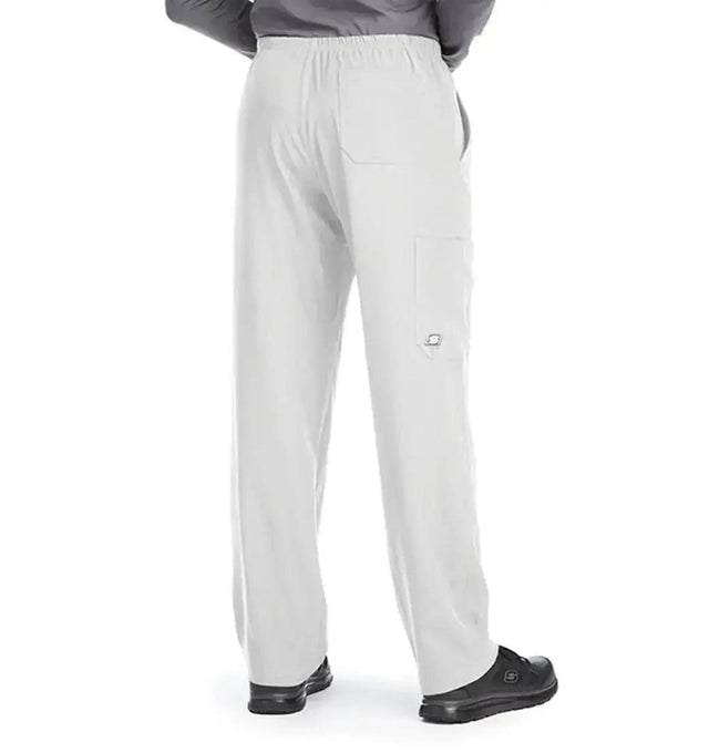 SKECHERS™ by barco Structure 4-Pockets Zip-Fly Scrub - White
