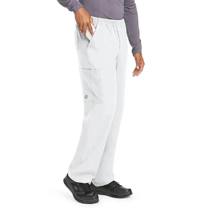 SKECHERS™ by barco Structure 4-Pockets Zip-Fly Scrub - White