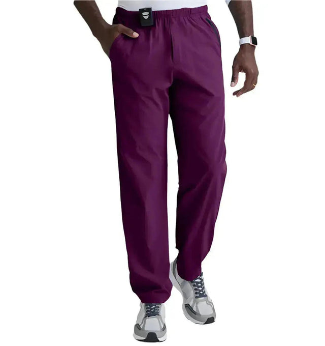 Barco One™ by Barco Amplify 7-Pocket Zip-Fly Scrub Pant-Wine