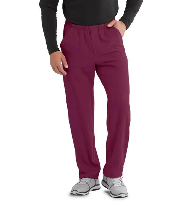 SKECHERS™ by barco Structure 4-Pockets Zip-Fly Scrub Pant-Wine