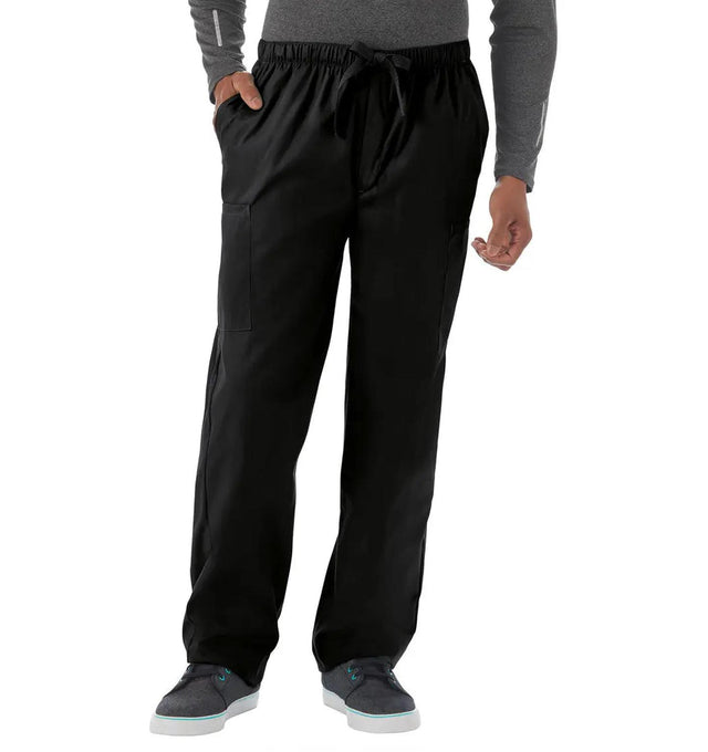 Fundamentals Unisex Five Pocket Scrub Pant Main - Black