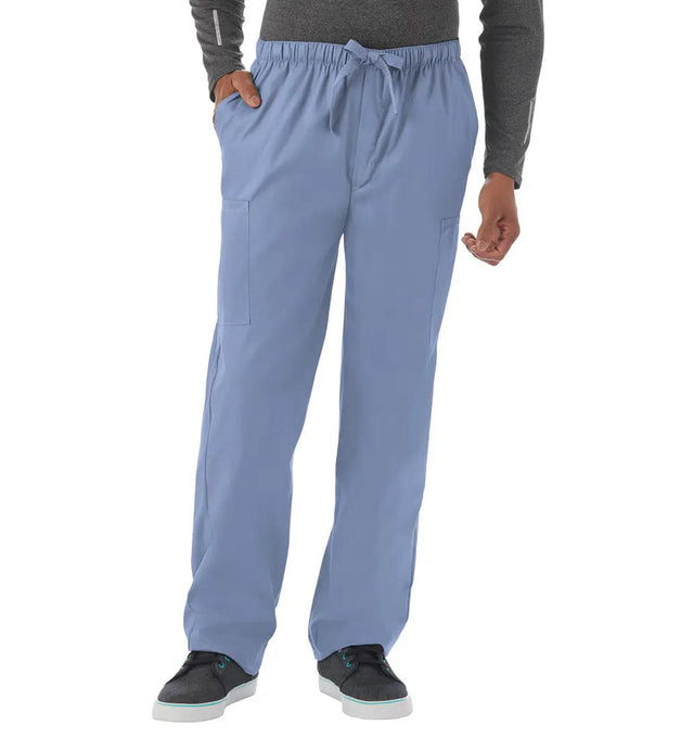 Fundamentals Unisex Five Pocket Scrub Pant Main - Ceil Blue