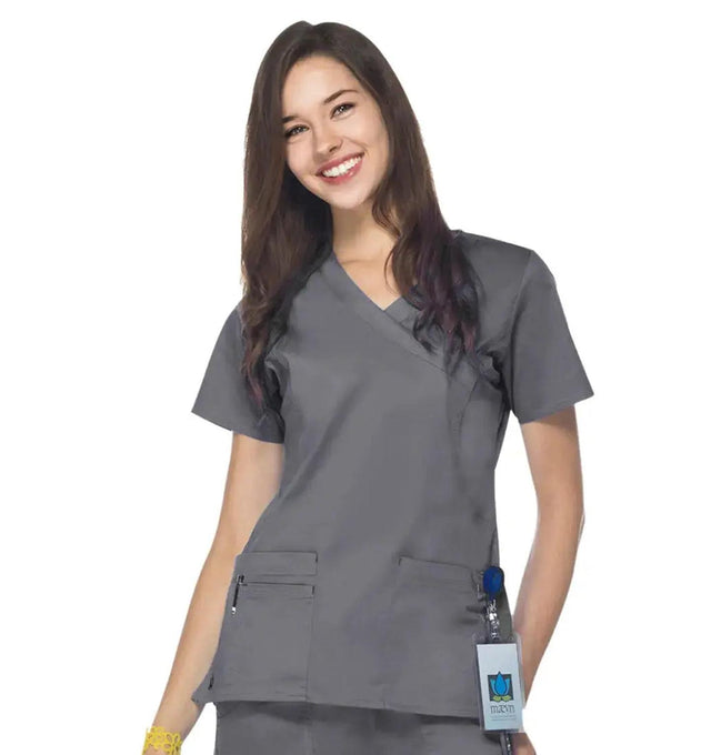 Maevn Women's "Blossom" Scrub Top 1102