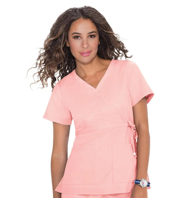Koi Katelyn Scrub Top Blush