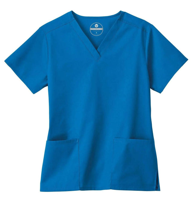 Fundamentals Women's Two Pocket V-Neck Top - Front Royal