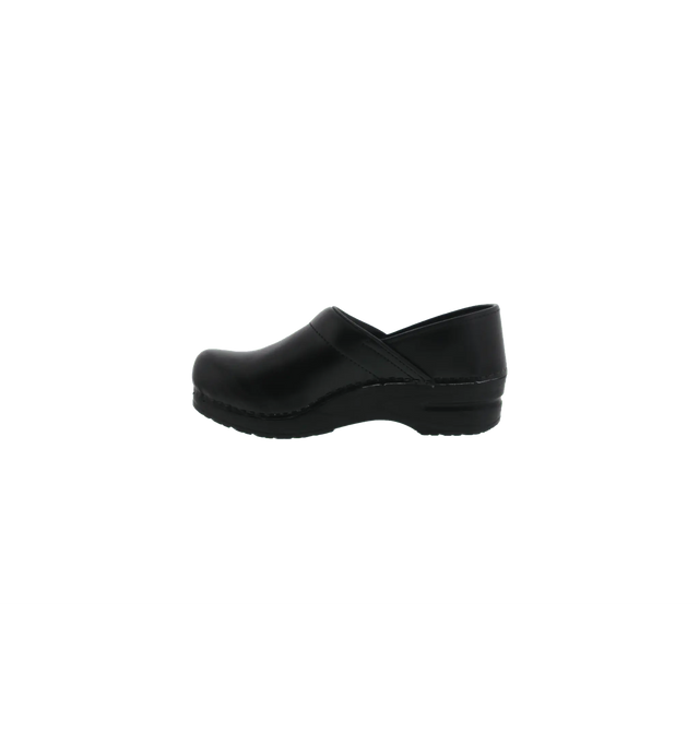 Sanita Women's Professional PU Medical Clog Black Side 2