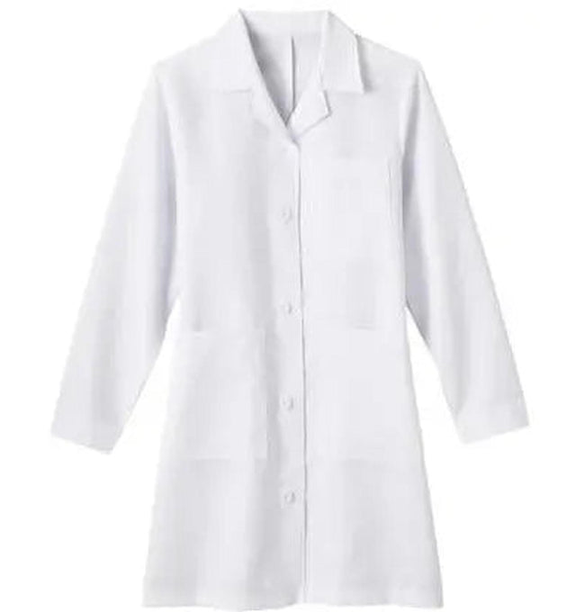 Meta 37" Ladies Labcoat - Front
