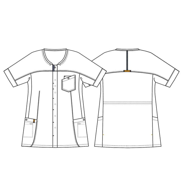 Kentaur Ladies Round Neck Functional Shirt Sketch