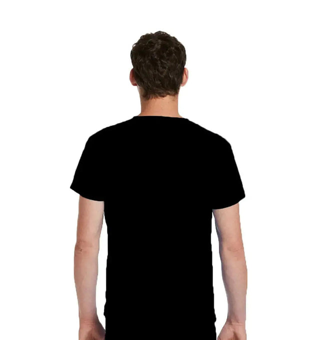 Maevn 3500 Unisex Basic V-Neck Top - Back