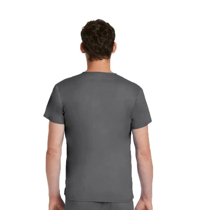 Maevn 3500 Unisex Basic V-Neck Top Pew - Back