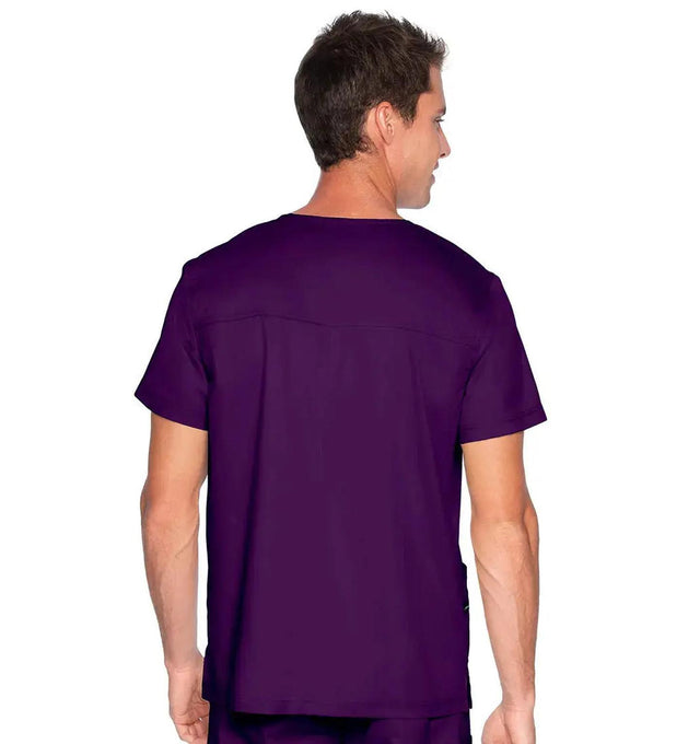 Landau ProFlex Men's 4-Pocket V-Neck Scrub Top - Fiumara Medical
