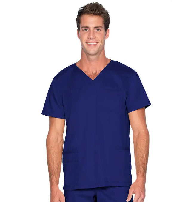 Landau ProFlex Men's 4-Pocket V-Neck Scrub Top - Fiumara Medical