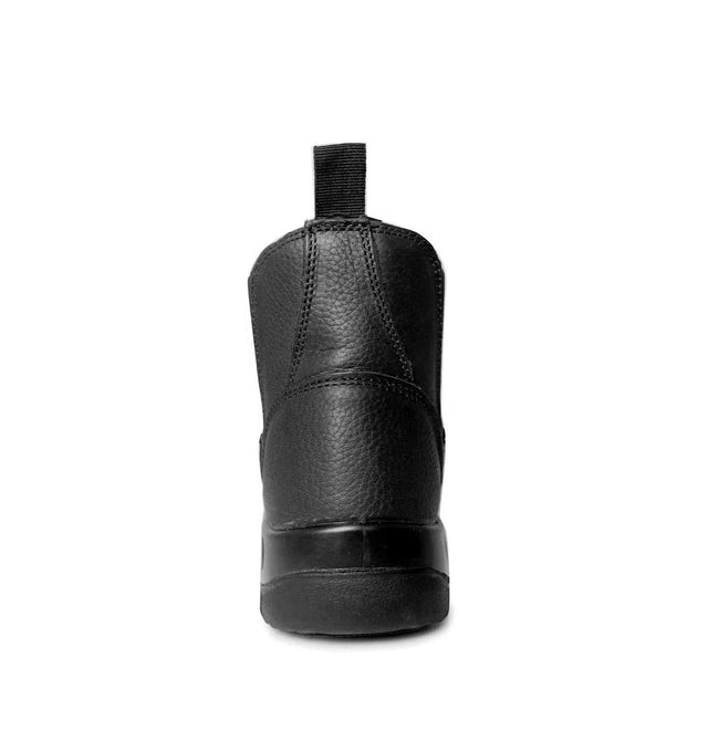 Men's 6045 Hercules Black Soft Toe-backview